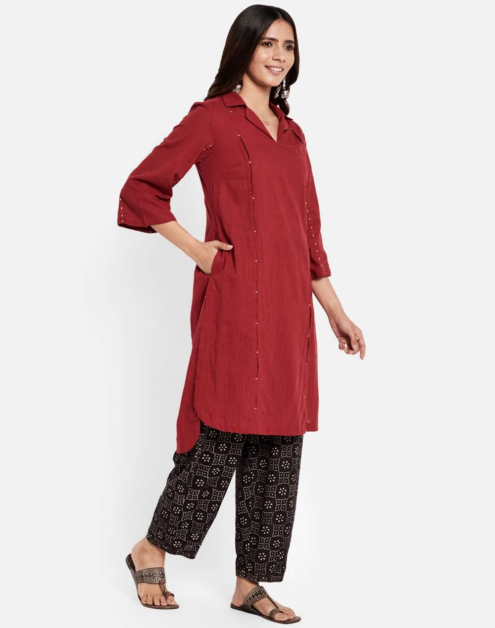 Cotton Printed 2Pc Kurta Set