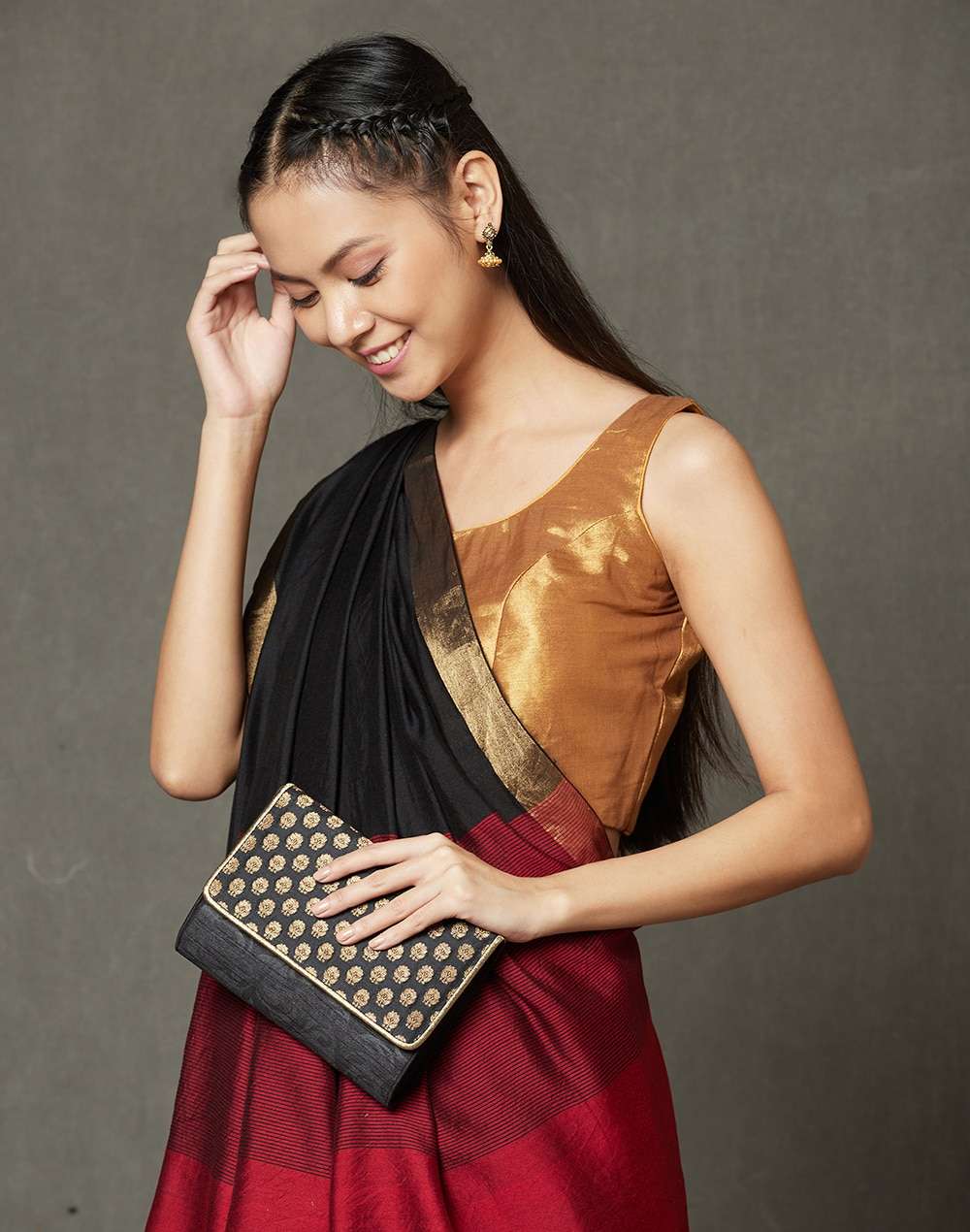 Fabric Clutch Bag
