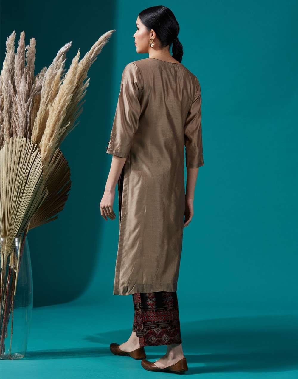 Cotton Silk Straight 2Pc Kurta Set