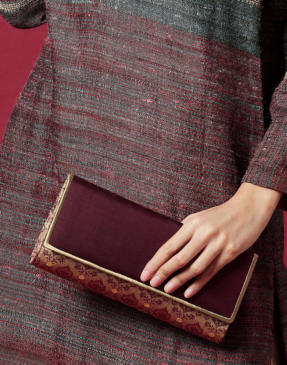 Fabric Clutch Bag