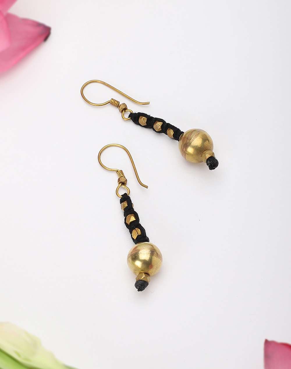 Metal Gold Plated Dangler Earring