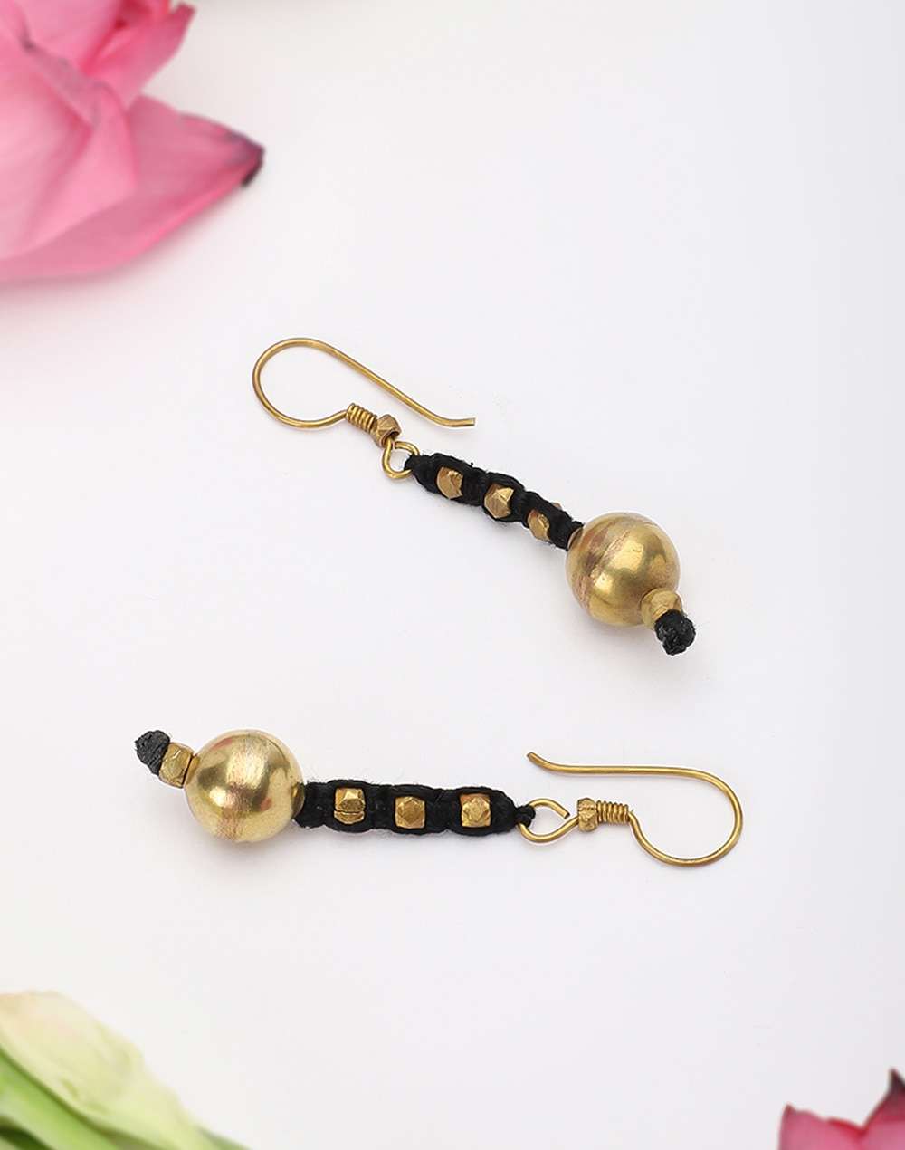 Metal Gold Plated Dangler Earring