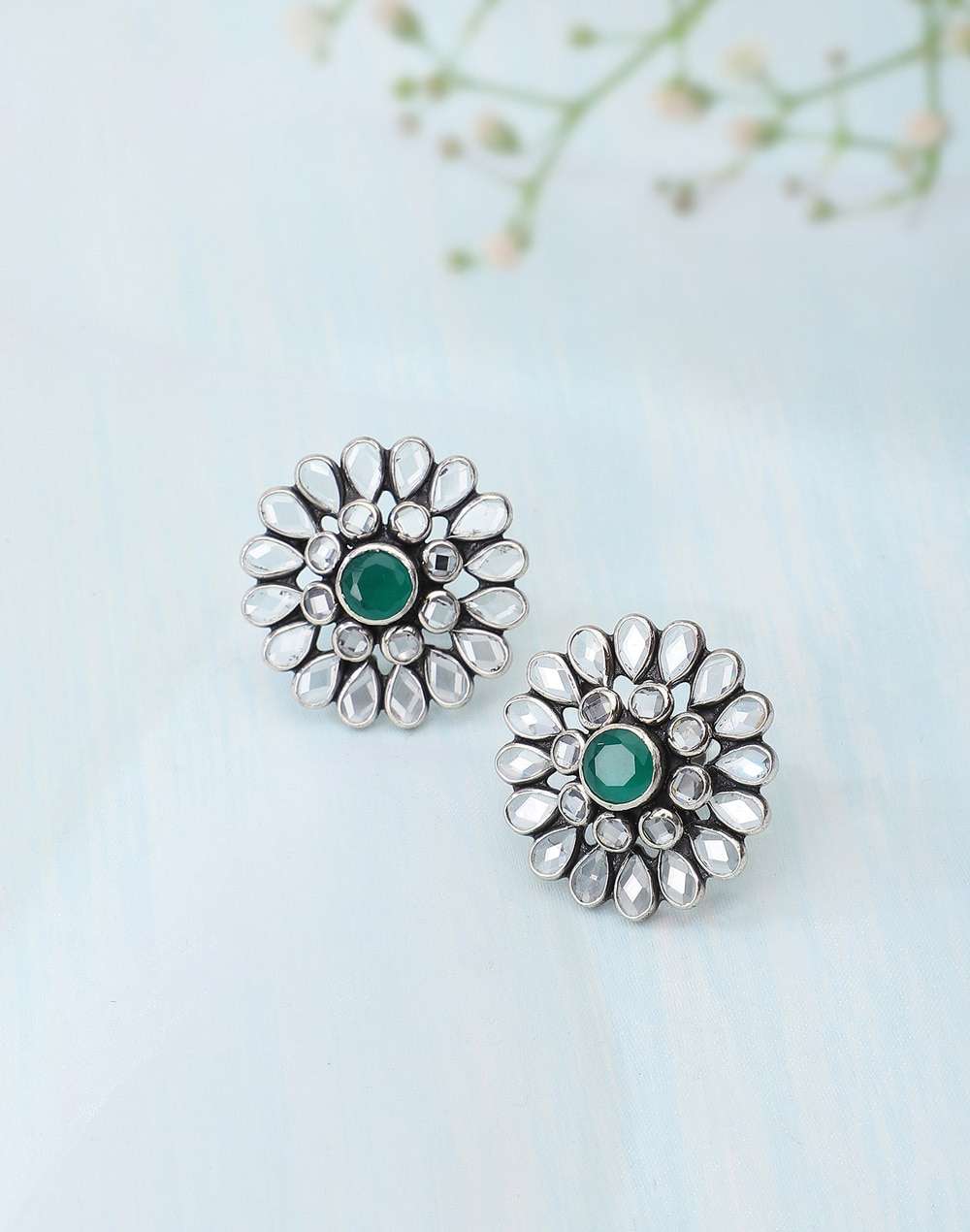 Silver Stud Earrings