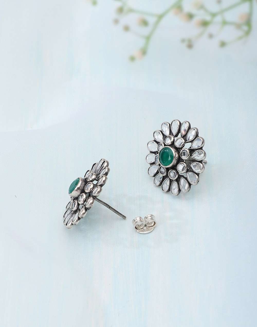 Silver Stud Earrings