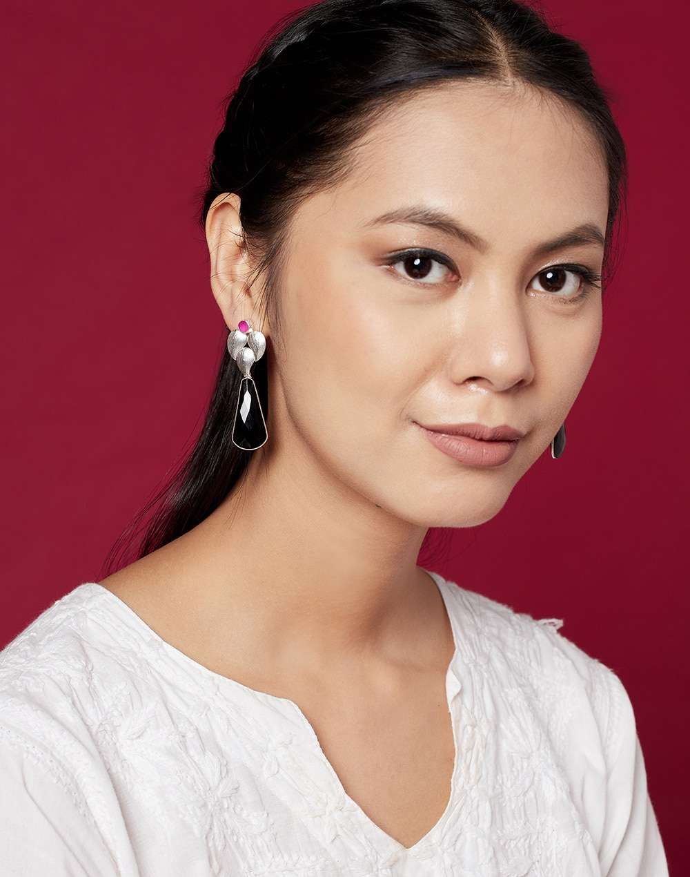 Silver Dangler Earrings