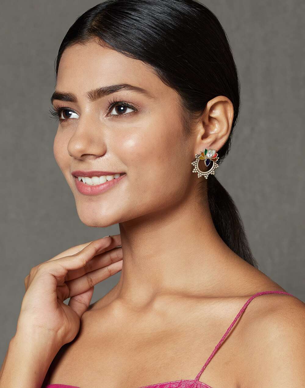 Silver Stud Earrings