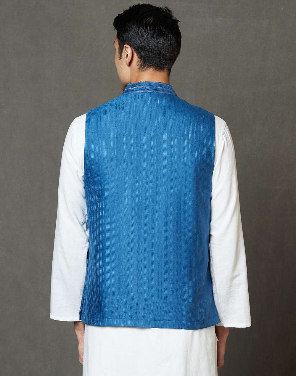 Viscose Silk Printed Nehru Jacket
