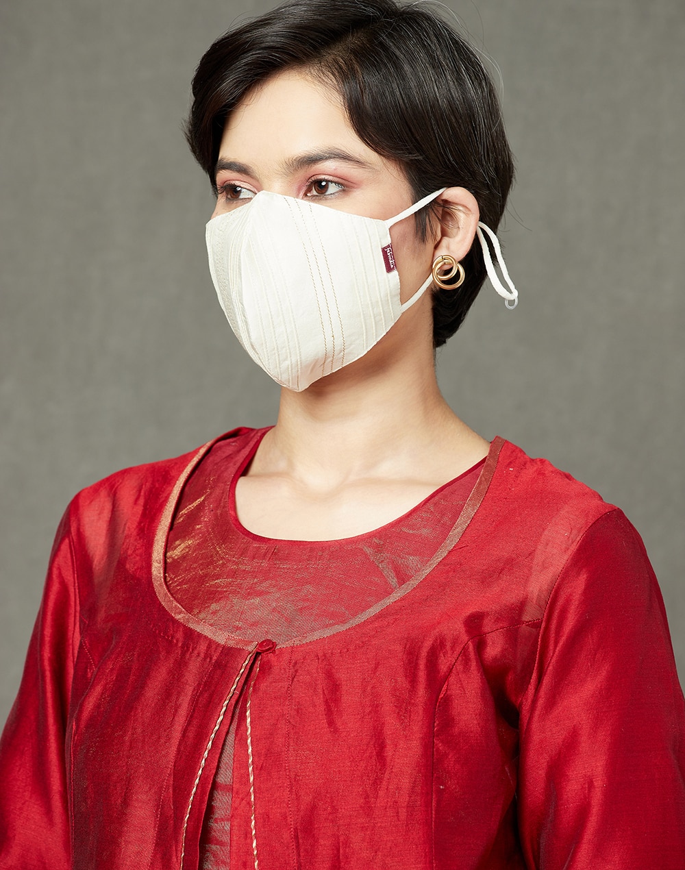 Cotton Crescent Non Surgical Face Mask