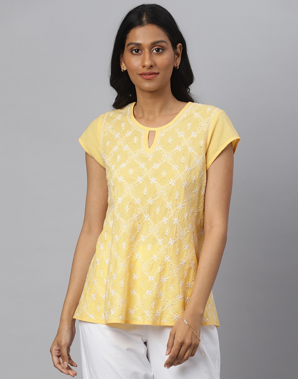 Cotton A-Line Top Cotton A-Line Top
