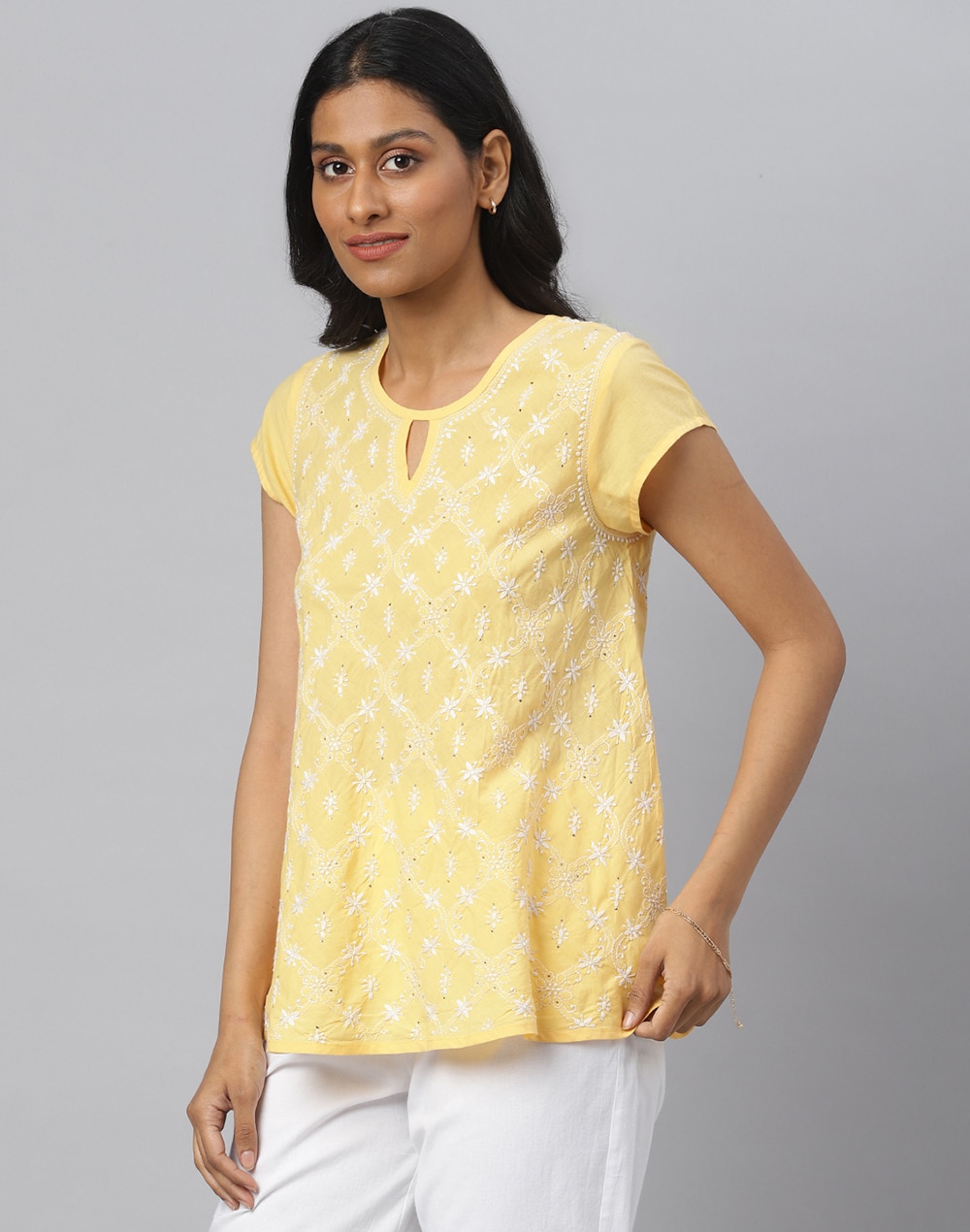 Cotton A-Line Top Cotton A-Line Top
