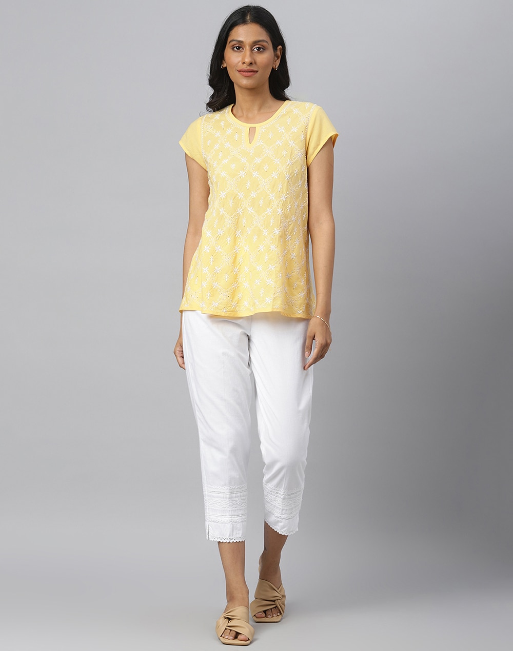 Cotton A-Line Top Cotton A-Line Top