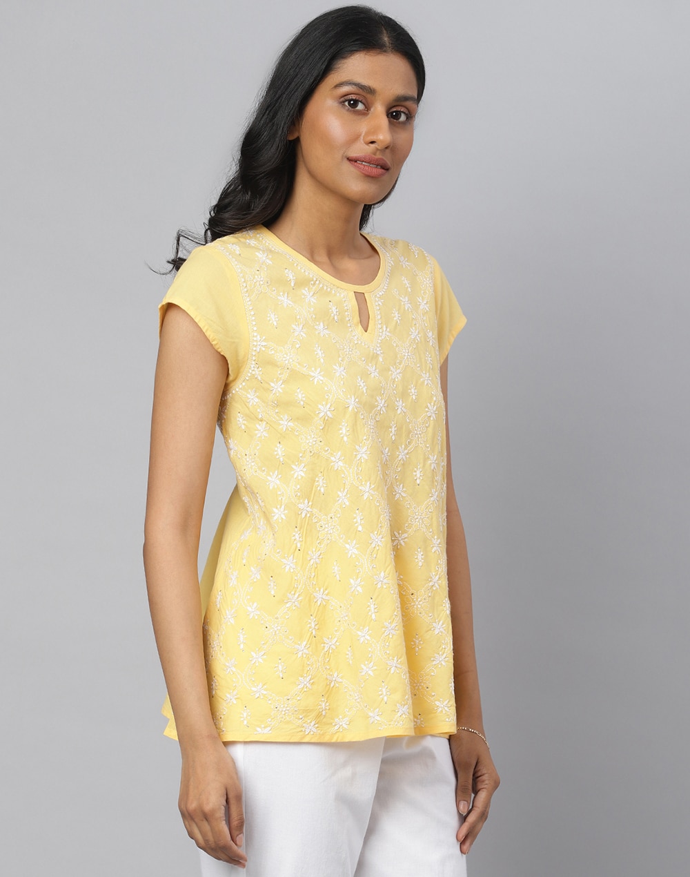 Cotton A-Line Top Cotton A-Line Top