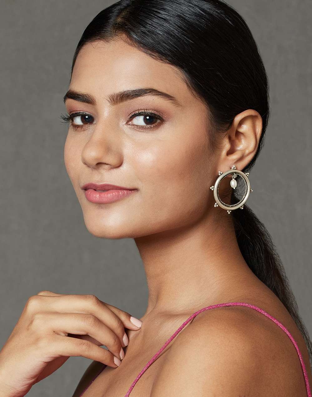 Silver Stud Earrings