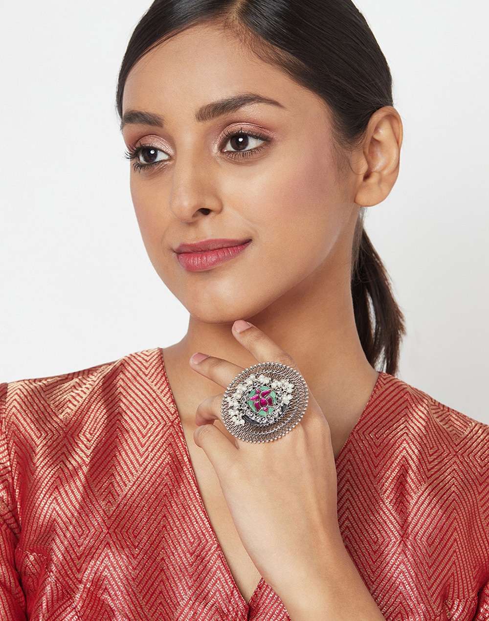 Silver Adjustable Ring
