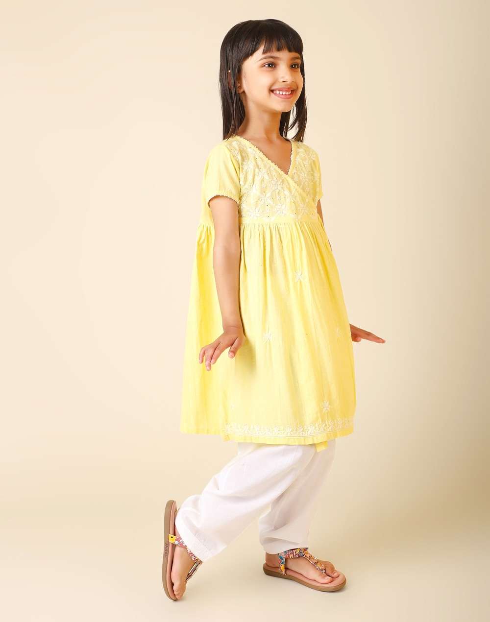 Cotton Embroidered 3 Piece Salwar Set