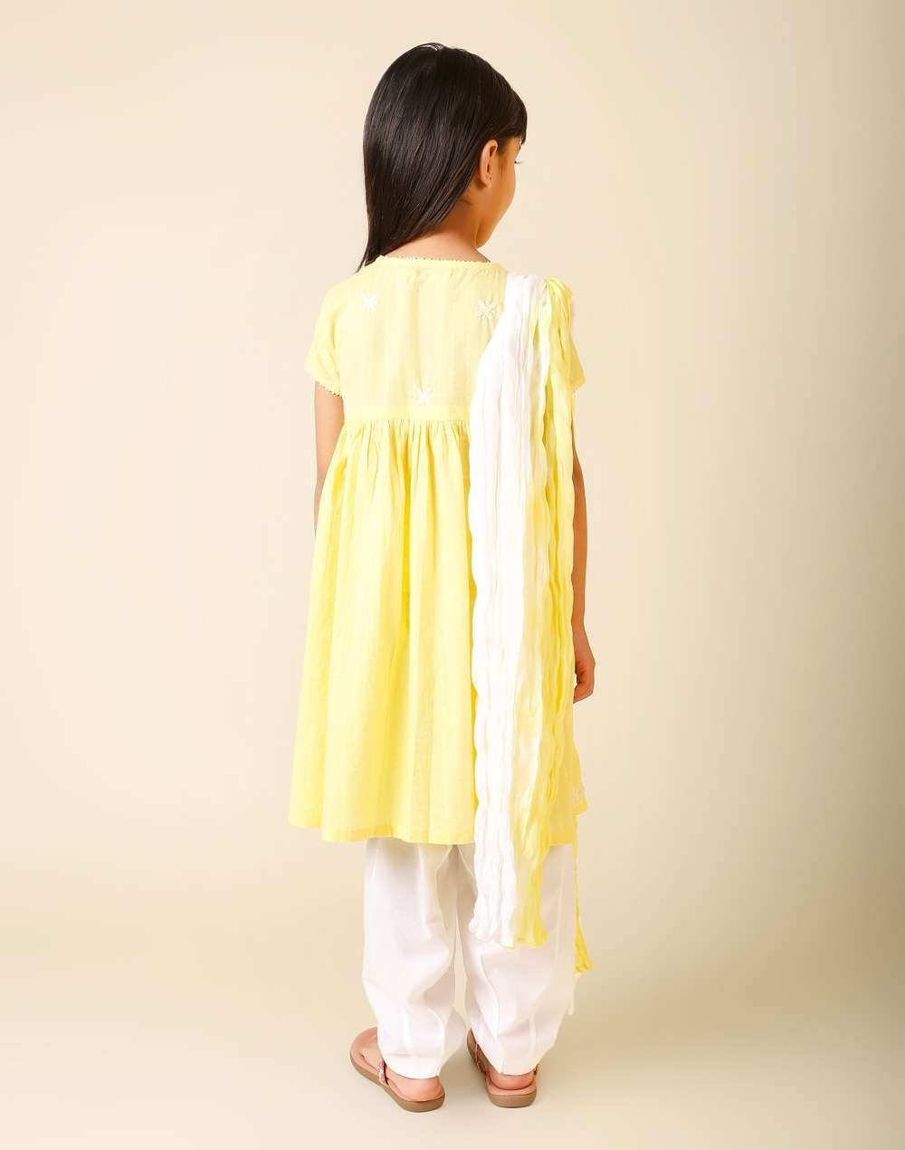 Cotton Embroidered 3 Piece Salwar Set