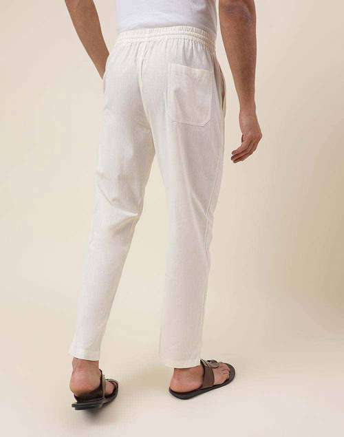 Natural Cotton Full Length Aligarhi Pyjama Natural Cotton Full Length Aligarhi Pyjama