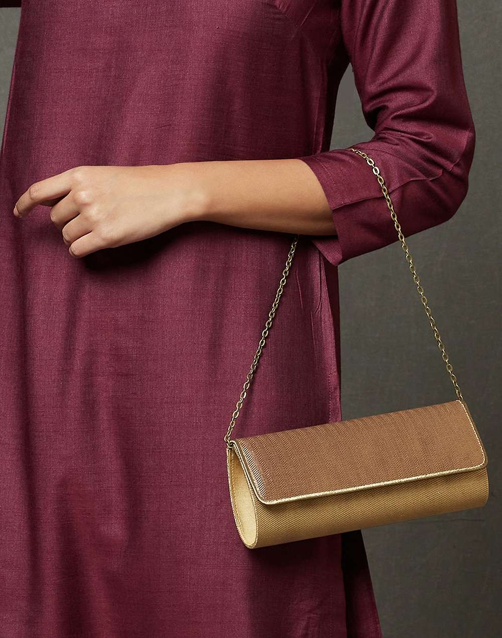 Fabric Clutch Bag