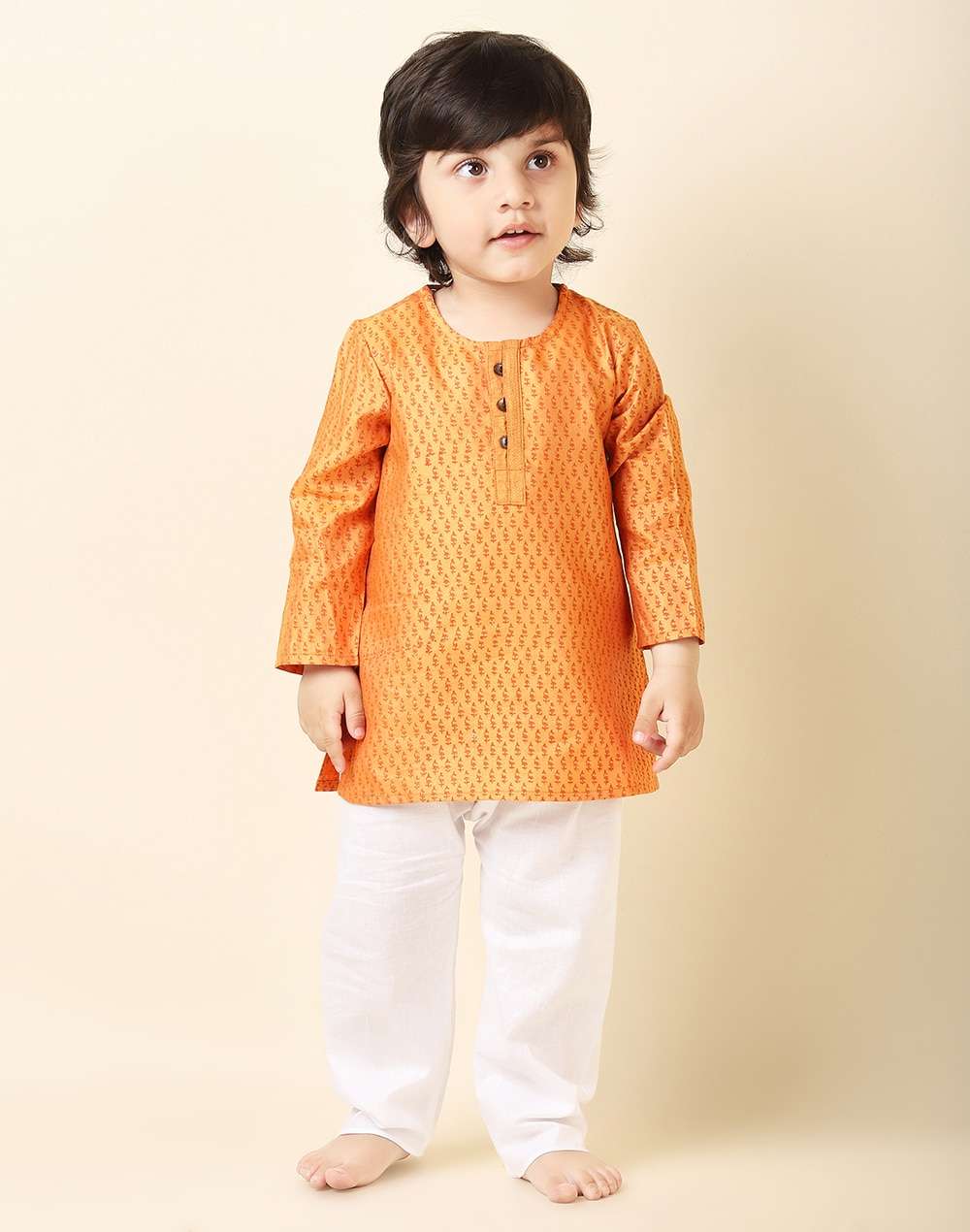 Viscose Silk Printed Long Kurta