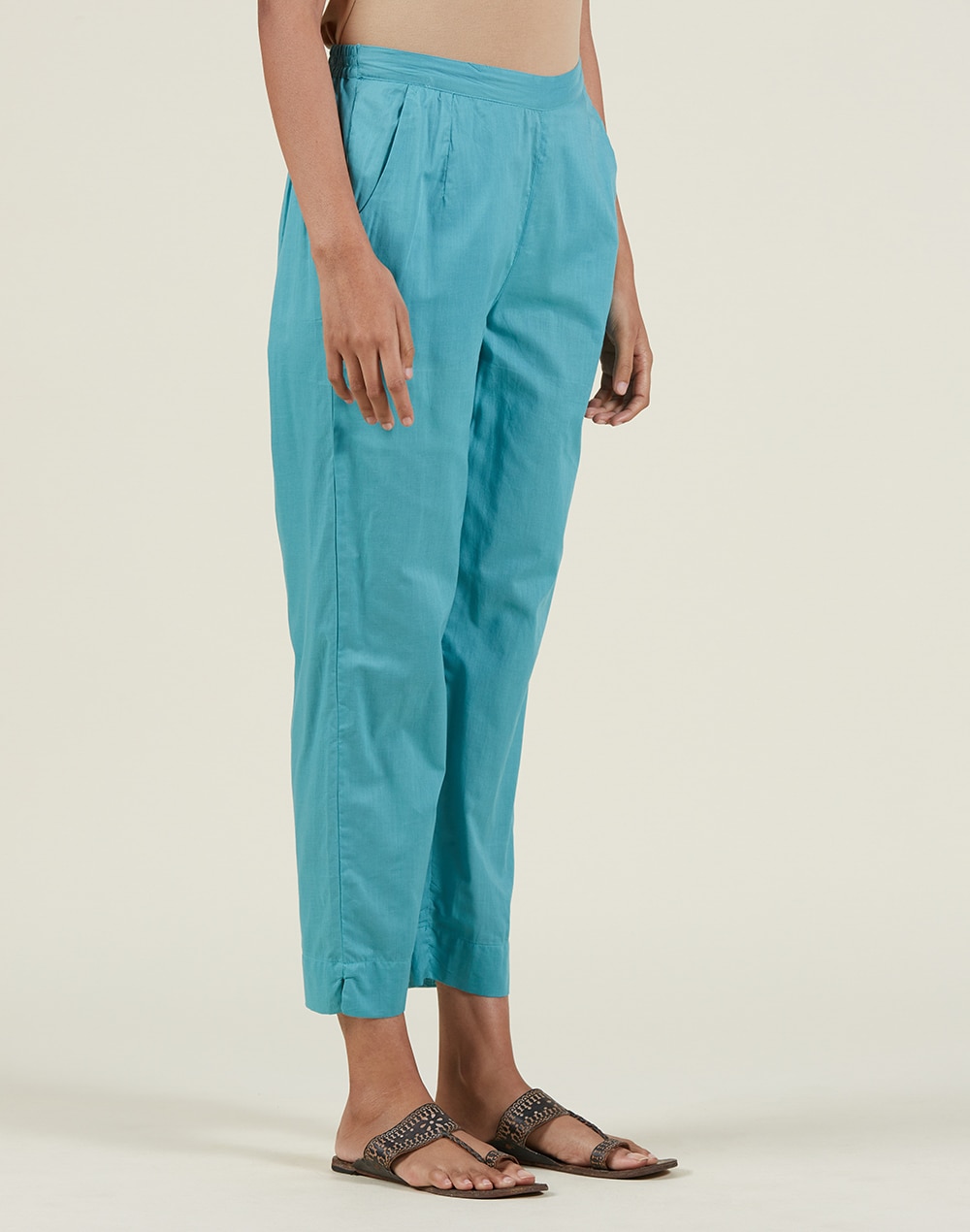 Cotton Elasticated Casual Pant