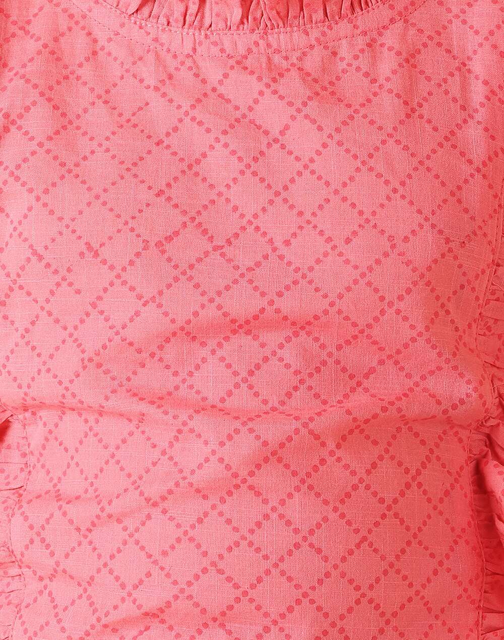 Cotton Slub Printed Pant