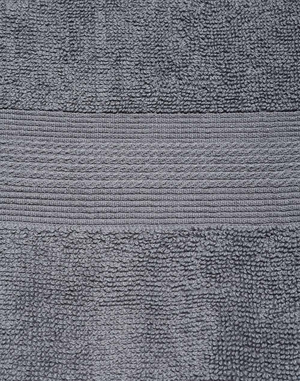 Grey Sancha Cotton Pile Bath Towel Medium