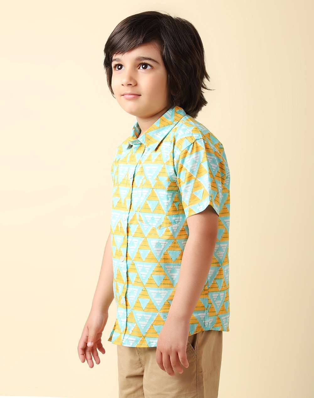 Cotton Cambric Printed Shirt
