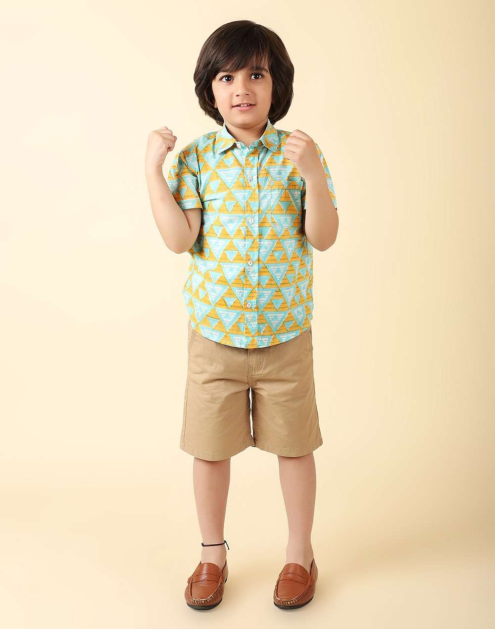 Cotton Cambric Printed Shirt