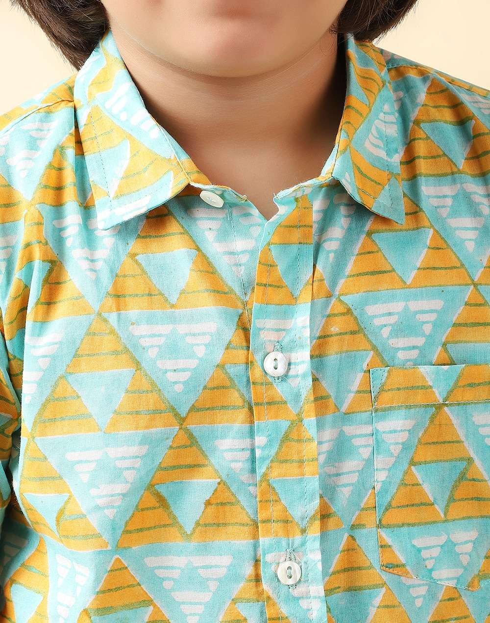 Cotton Cambric Printed Shirt