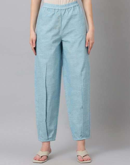 Cotton Waist Elasticated Casual Pant Cotton Waist Elasticated Casual Pant