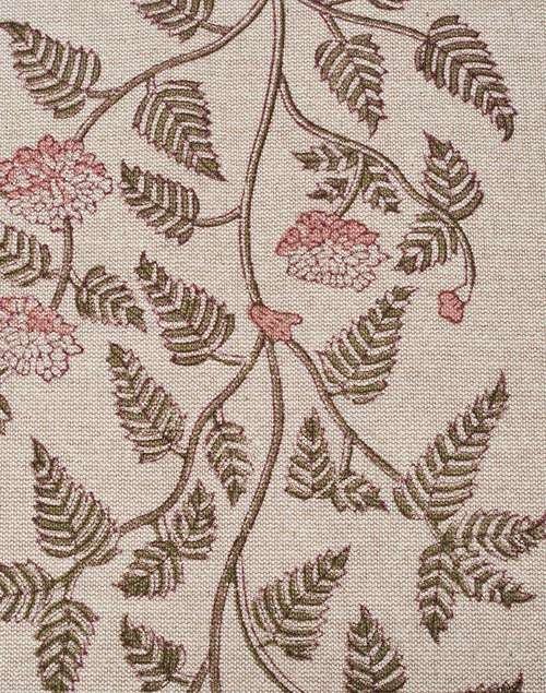 Maroon Sukriti Cotton Hand Block Printed Table Runner Maroon Sukriti Cotton Hand Block Printed Table Runner