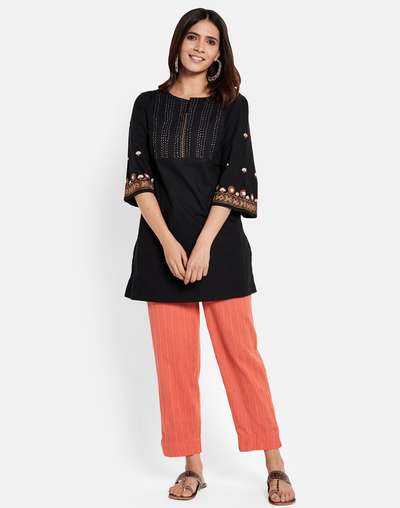 Cotton Embroidered Tunic Cotton Embroidered Tunic