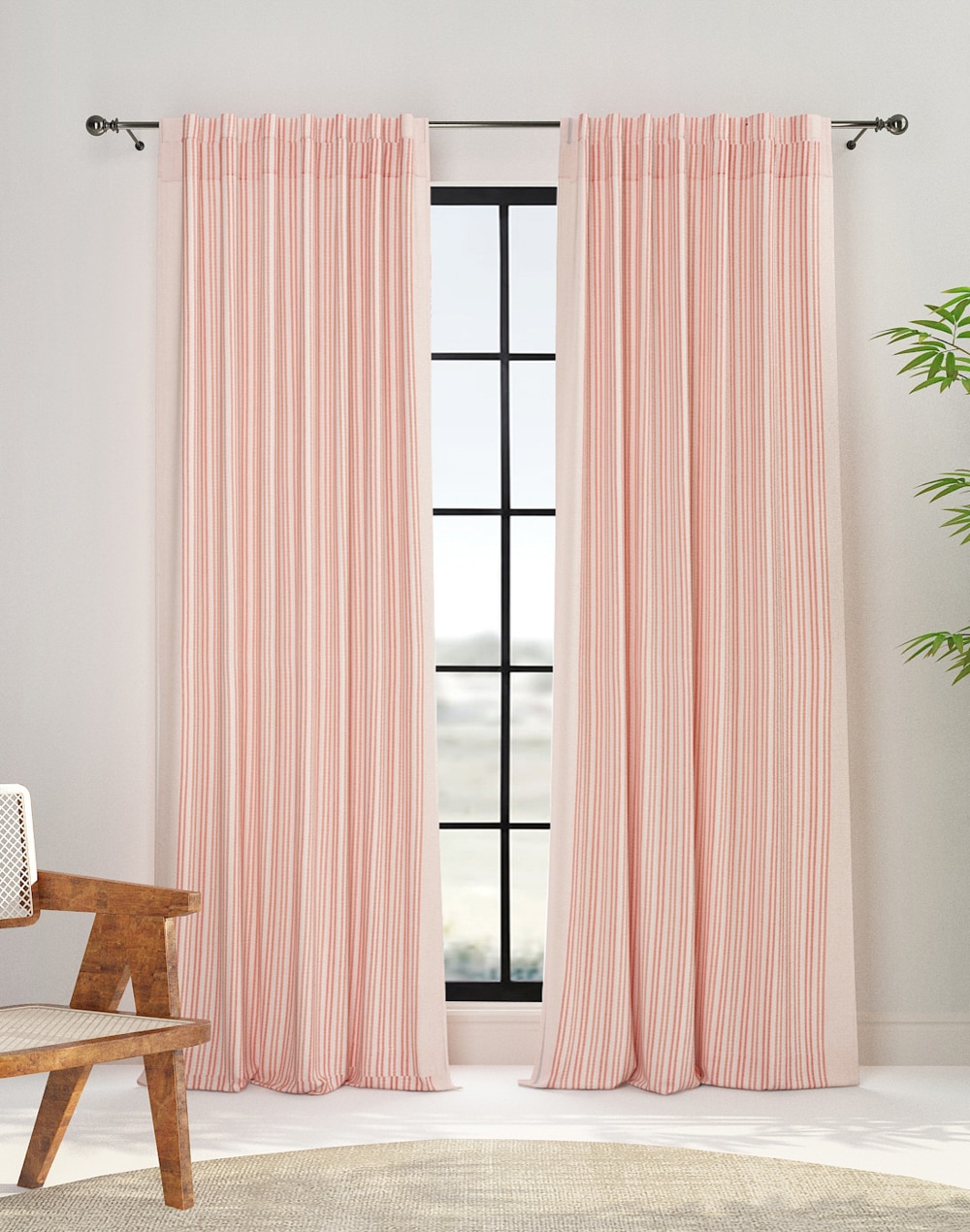 Vardania Naseen Cotton Woven Curtain | 1pc