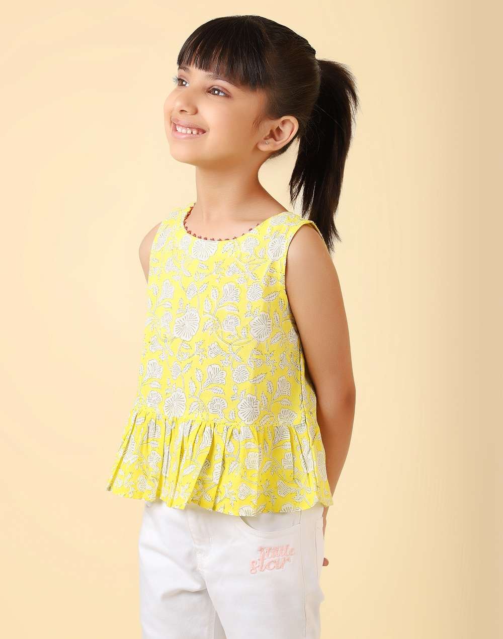 Cotton Block Printed Top