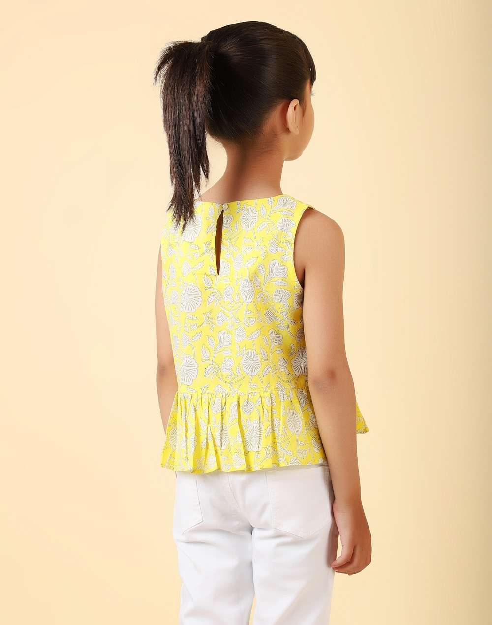 Cotton Block Printed Top