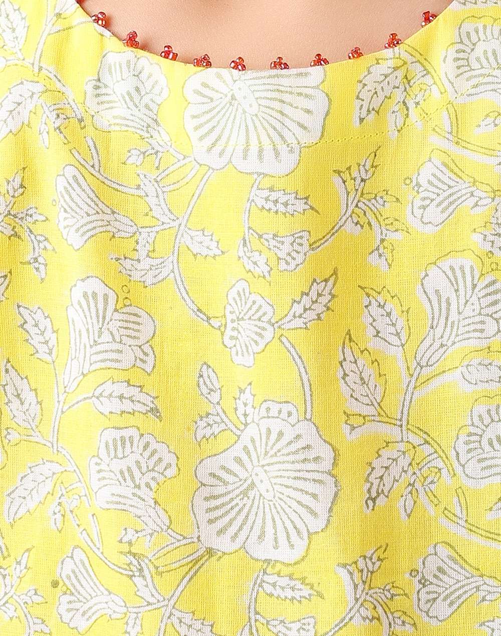 Cotton Block Printed Top
