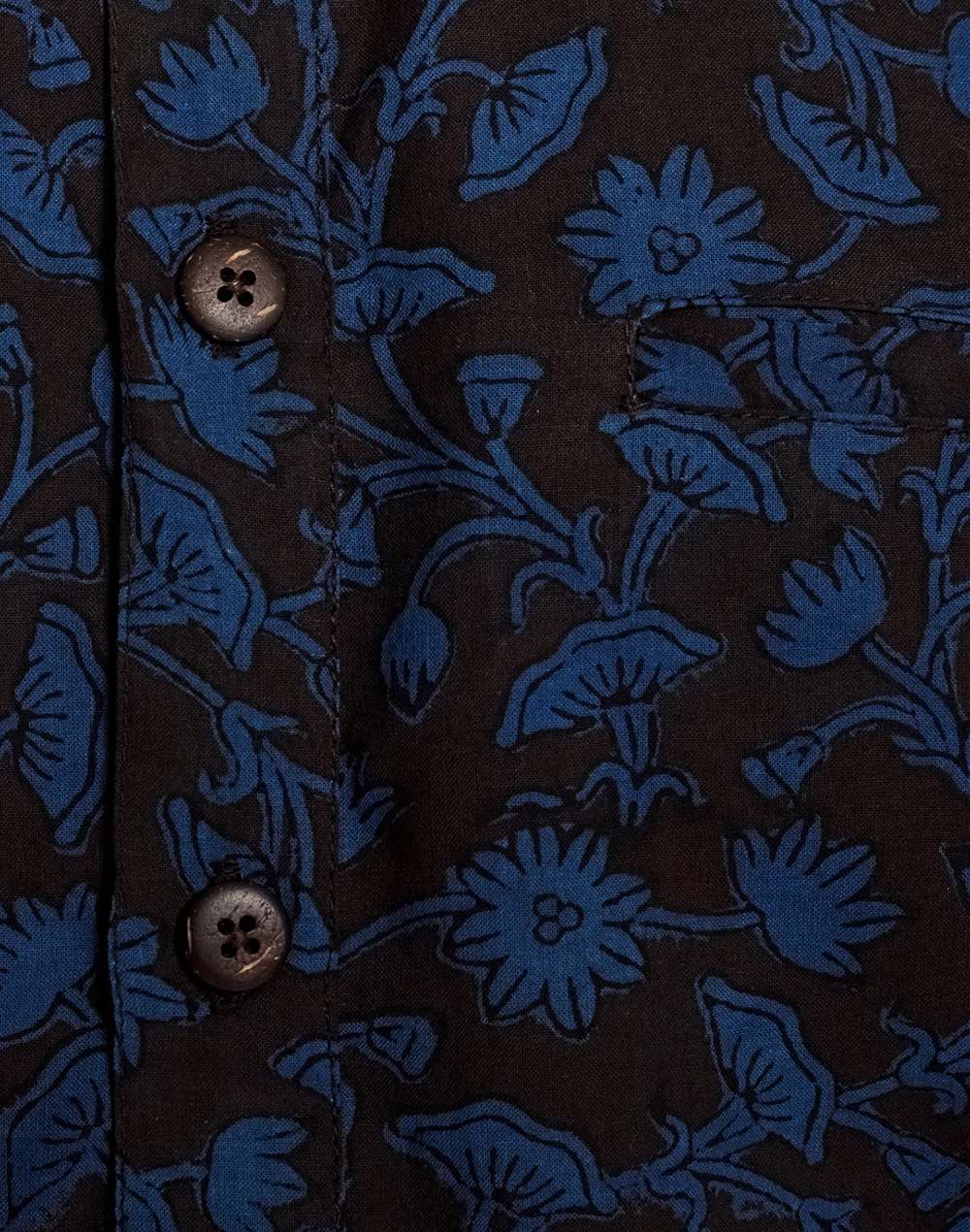 Cotton Printed Slim Fit Kurta Shirt