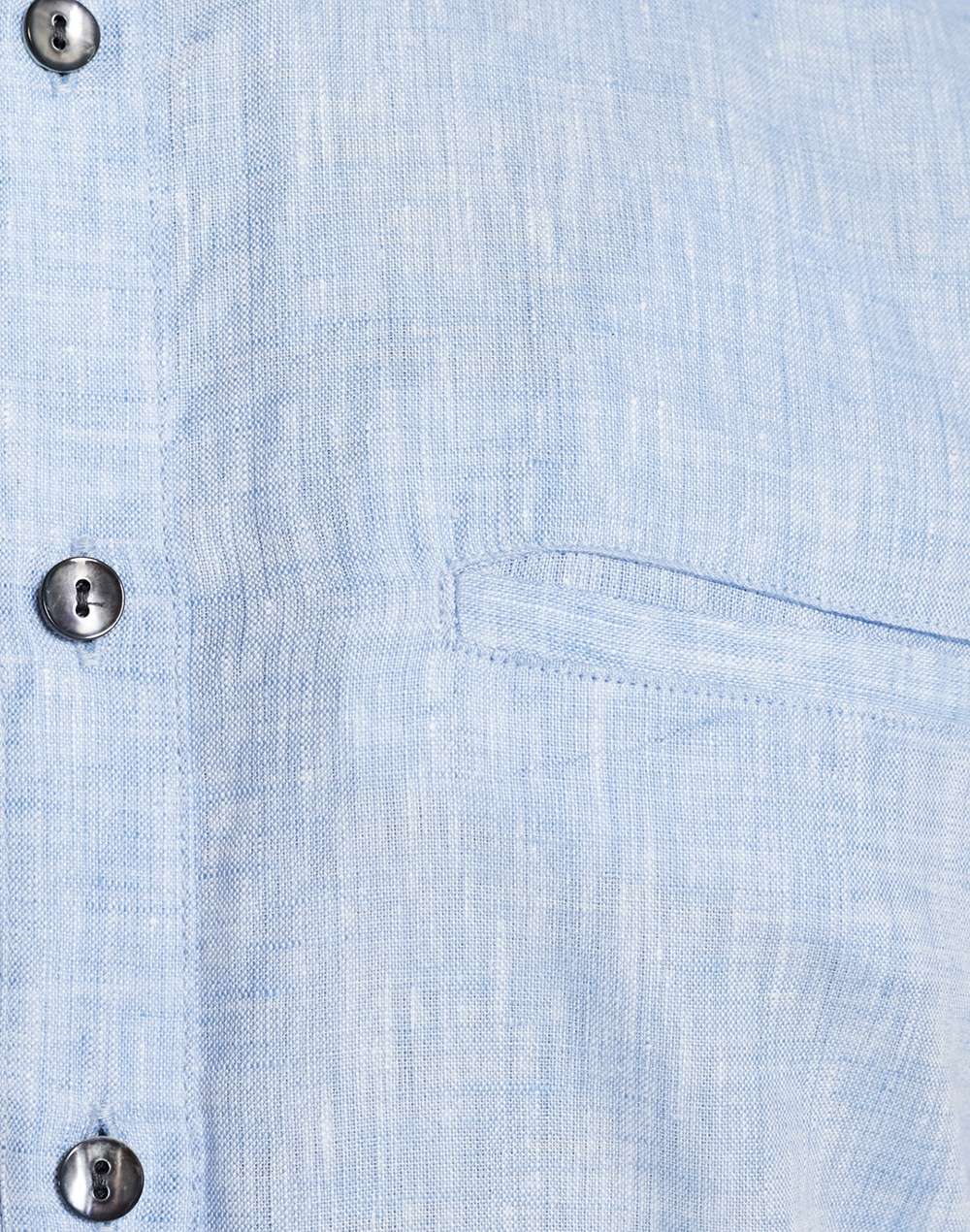 Linen Slim Fit Kurta Shirt