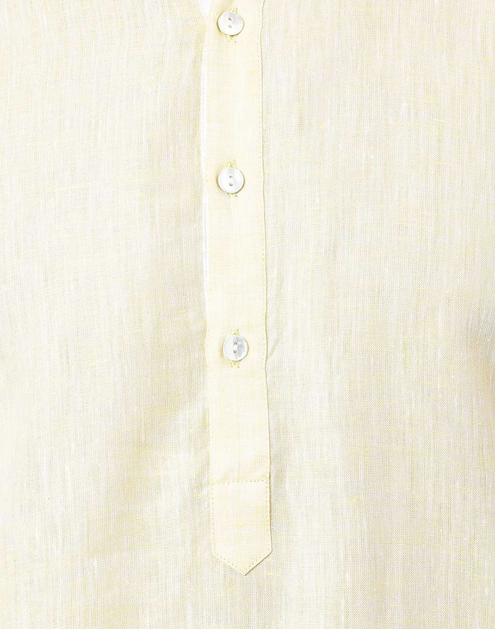 Linen Slim Fit Kurta Shirt