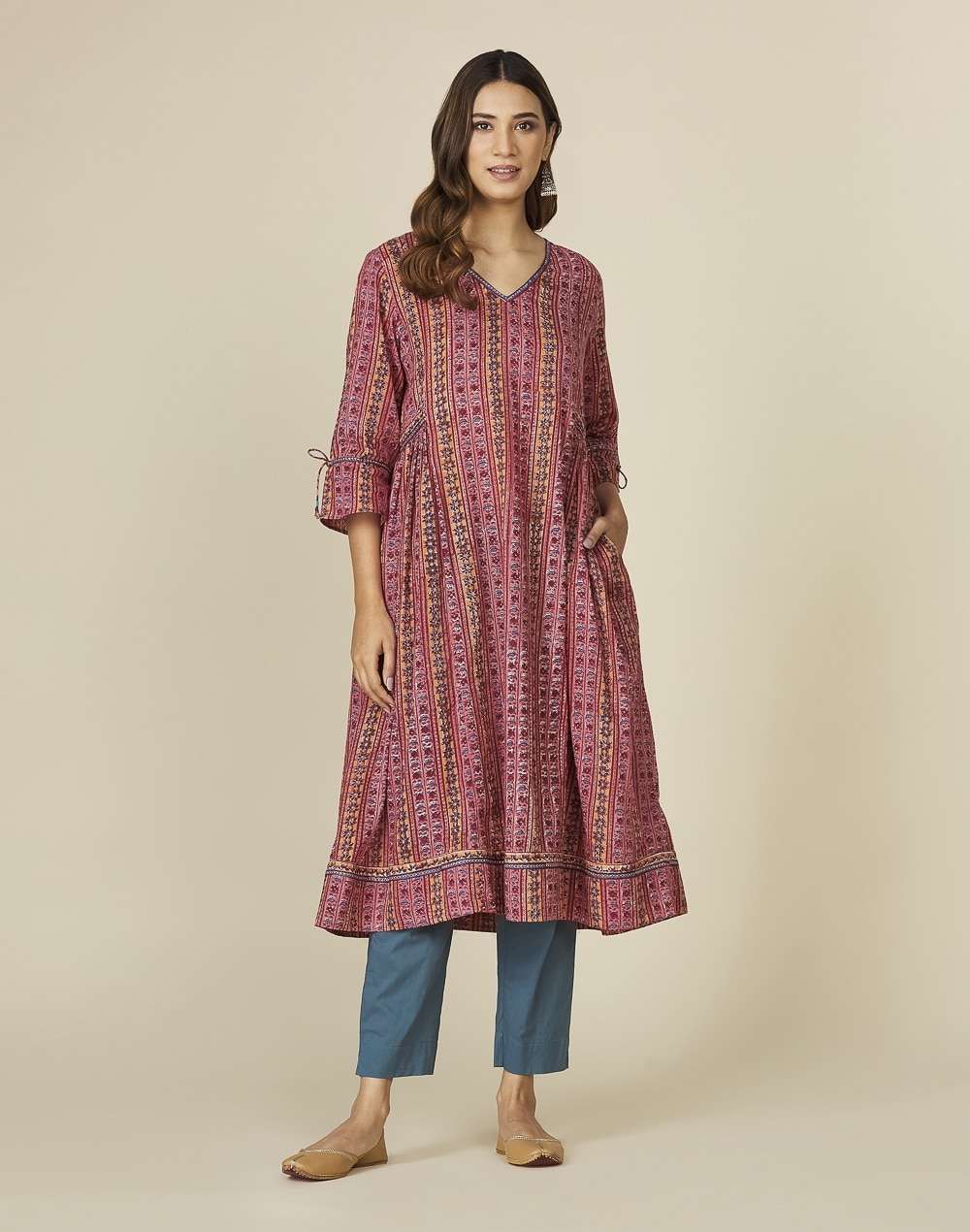 Cotton Printed 2Pc Kurta Set