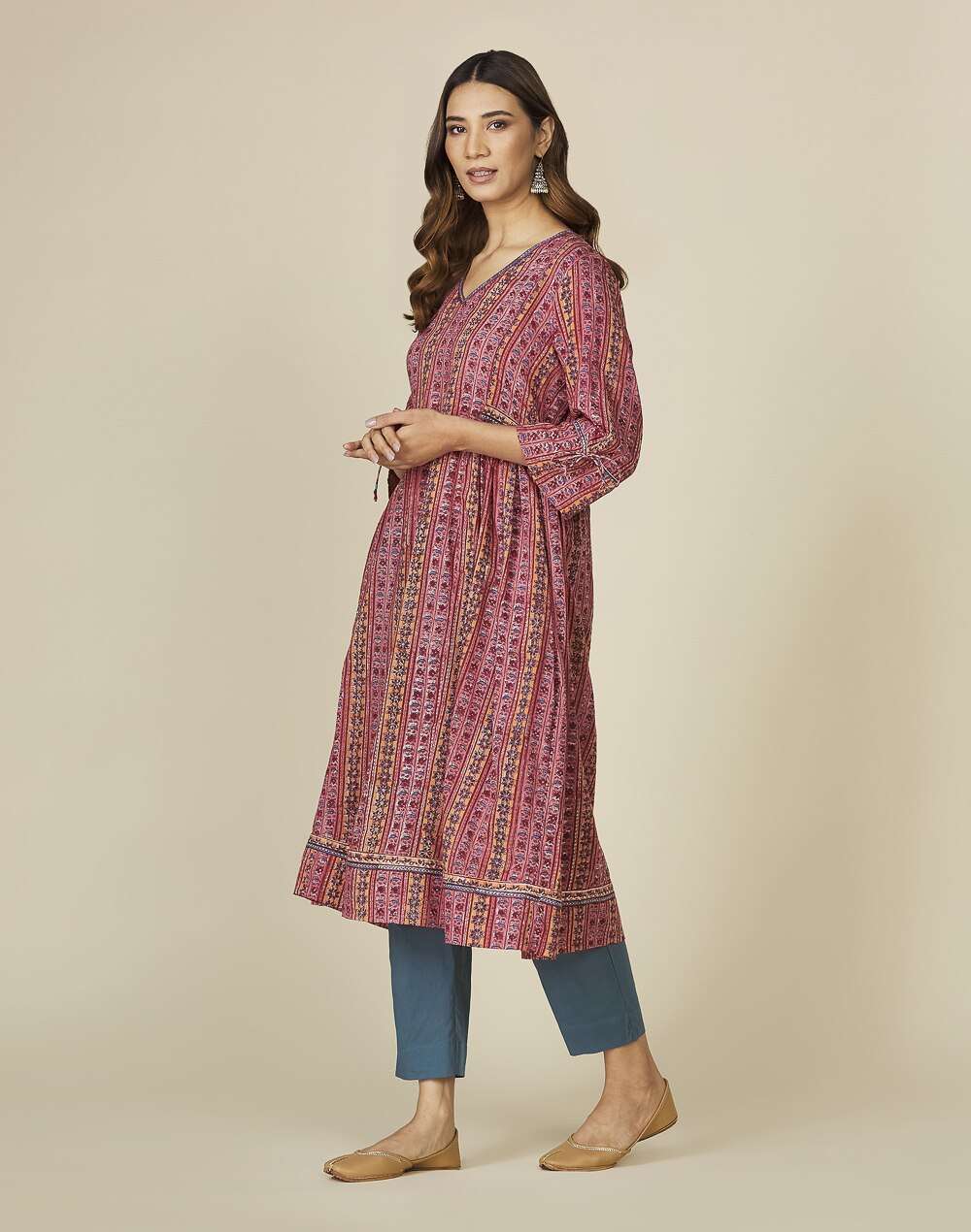 Cotton Printed 2Pc Kurta Set