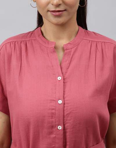 Cotton Double Gauze Dress Cotton Double Gauze Dress