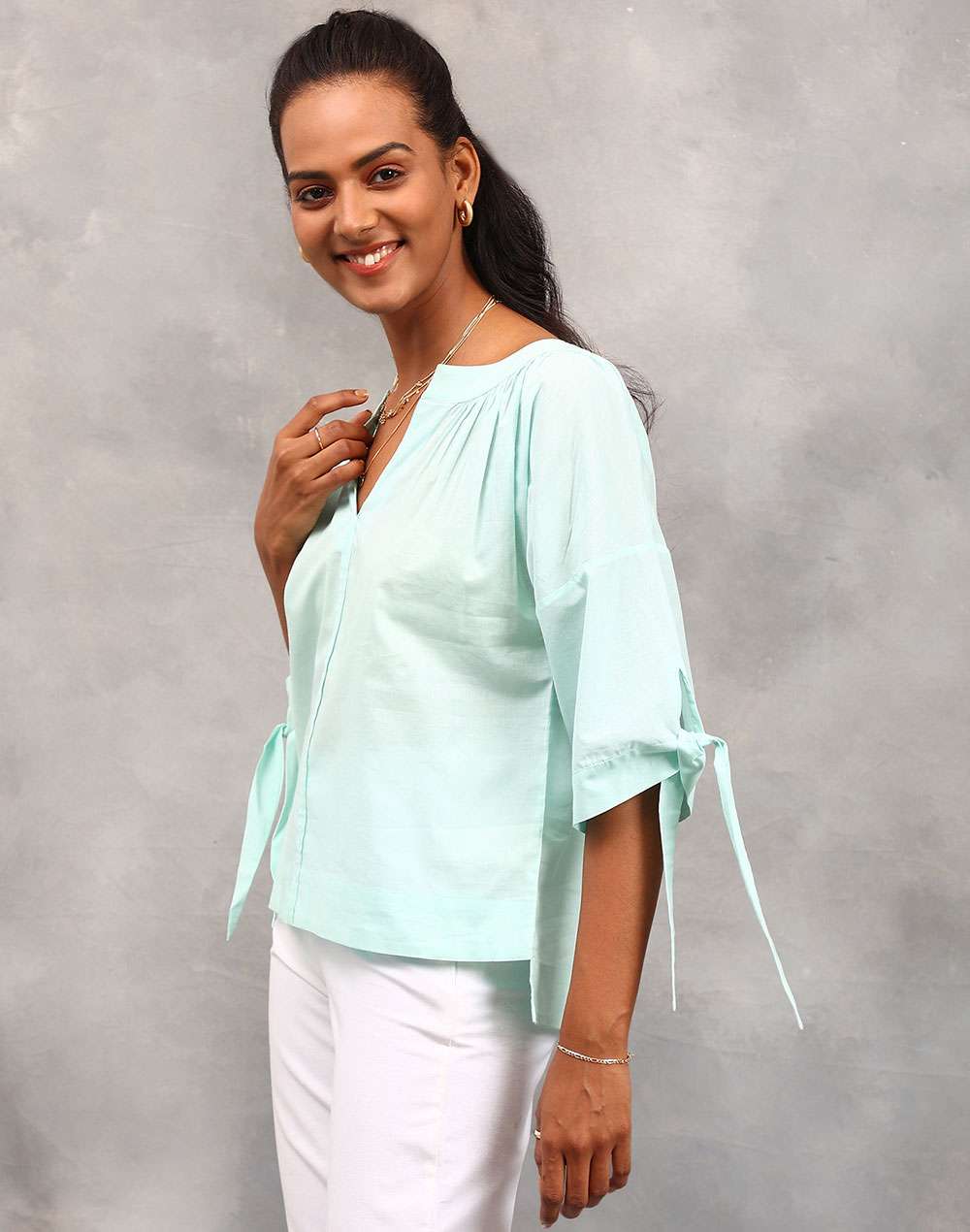 FabNu Cotton Printed Top