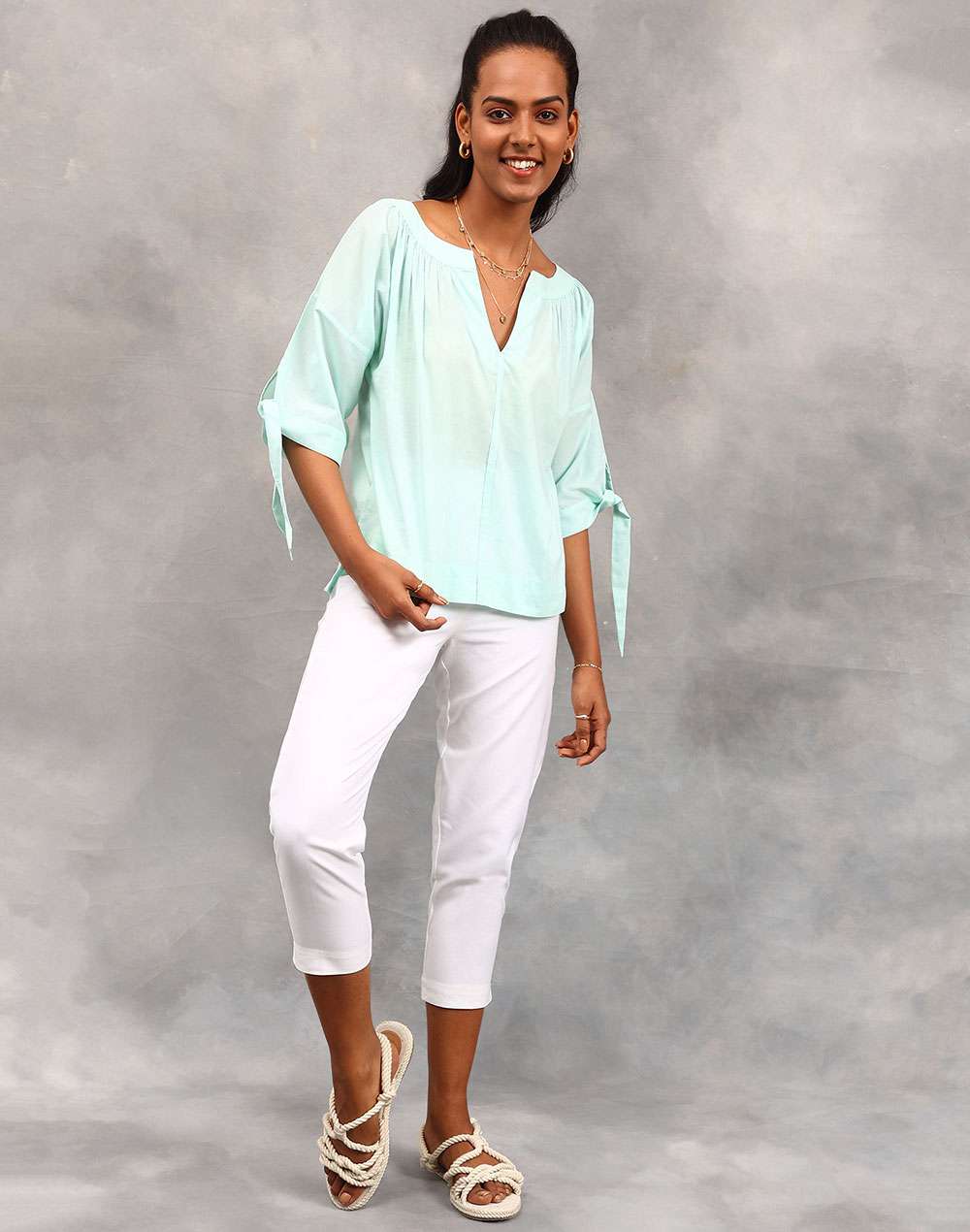 FabNu Cotton Printed Top