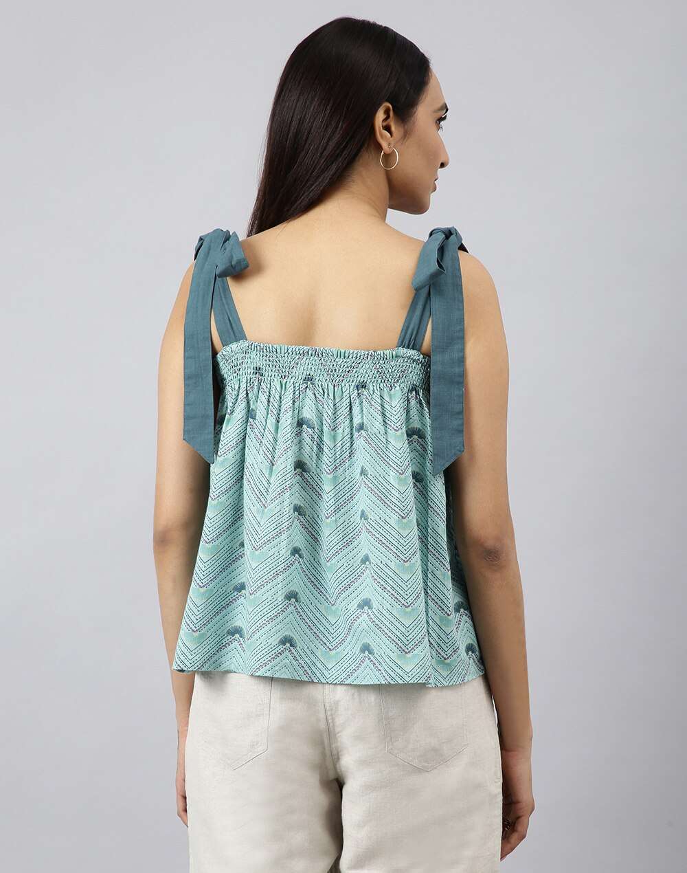 FabNu Cotton Printed Top