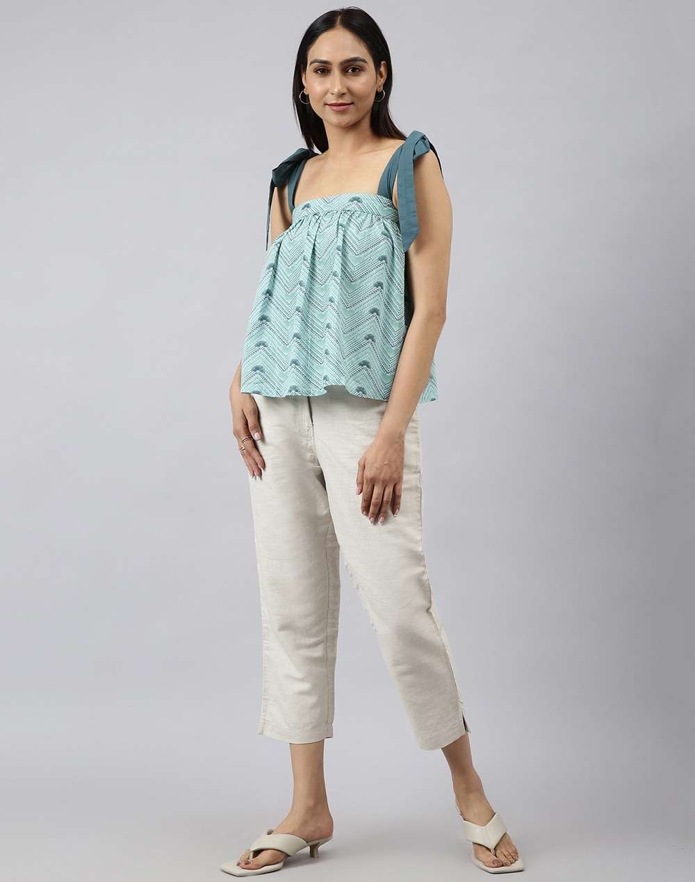 FabNu Cotton Printed Top