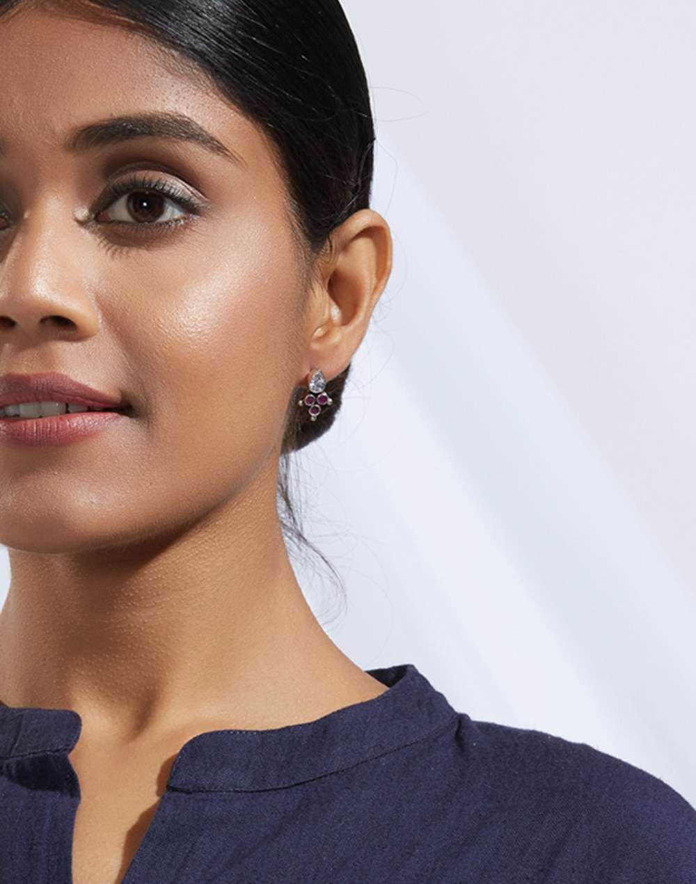 Silver Stud Earrings