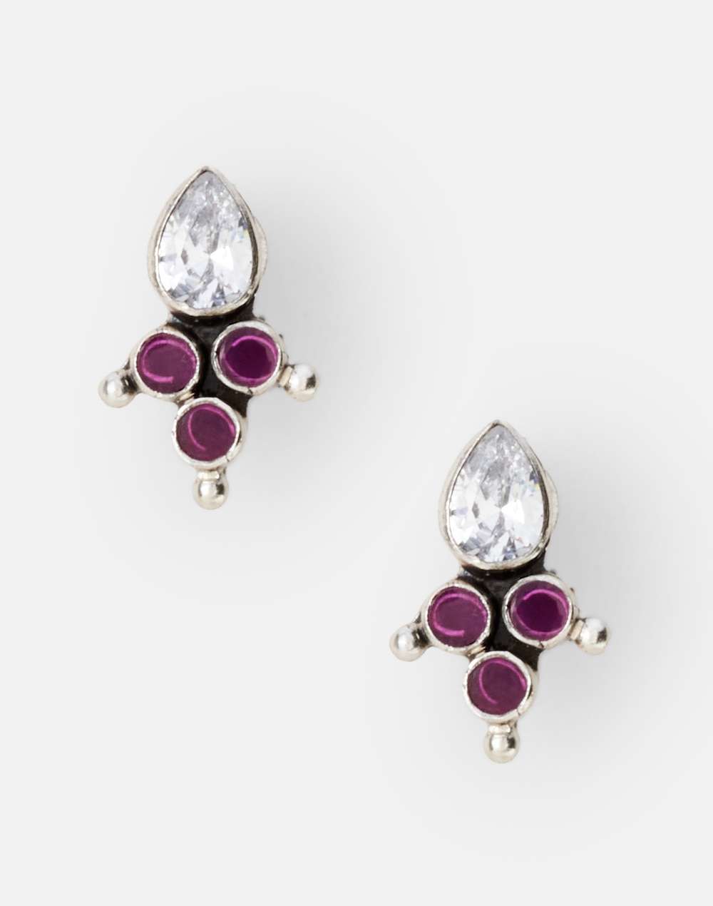 Silver Stud Earrings