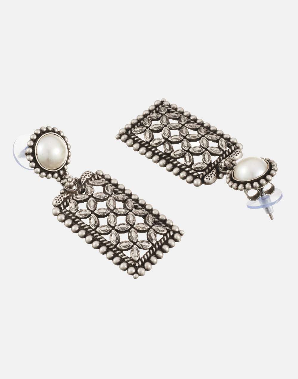 Silver Dangler Earrings