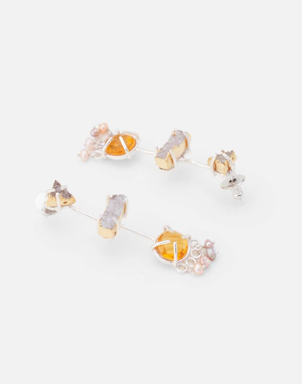 Silver Dangler Earrings
